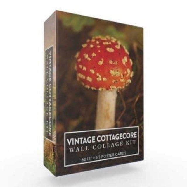 Vintage Cottagecore Wall Collage Kit : 60 (4 x 6) Poster Cards-9781507220931