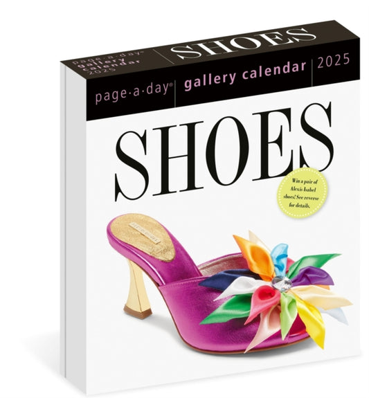 Shoes Page-A-Dayr Gallery Calendar 2025 : Everyday a New Pair to Indulge the Shoe Lover's Obsession-9781523524709