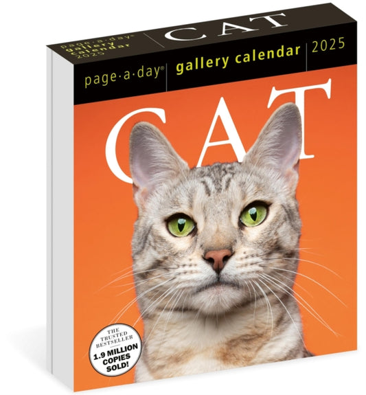 Cat Page-A-Dayr Gallery Calendar 2025 : A Delightful Gallery of Cats for Your Desktop-9781523524716