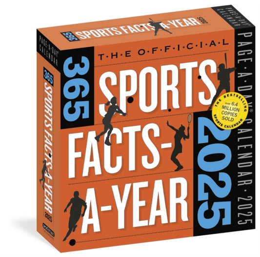 Official 365 Sports Facts-A-Year Page-A-Dayr Calendar 2025 : Triva, Record-Breaking Feats, Come from Behind Wins & Quotes-9781523525256