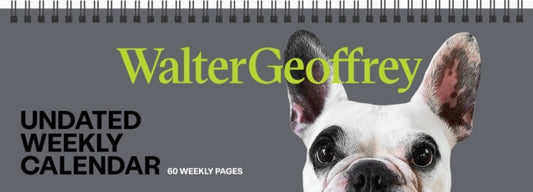 Walter Geoffrey Perpetual Undated Weekly Desk Pad Calendar-9781524867157