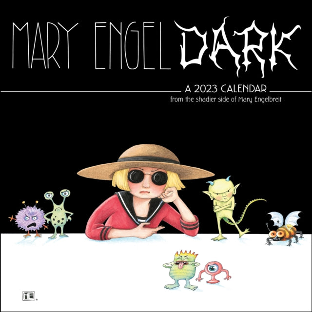 Mary EngelDark 2023 Wall Calendar-9781524872427