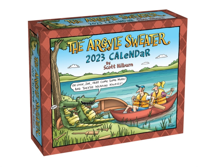 The Argyle Sweater 2023 Day-to-Day Calendar-9781524872656