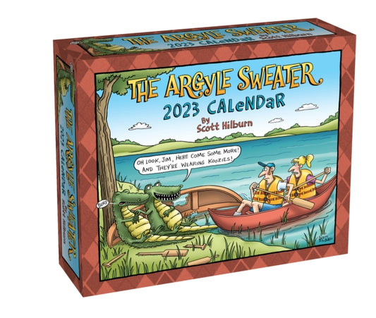 The Argyle Sweater 2023 Day-to-Day Calendar-9781524872656