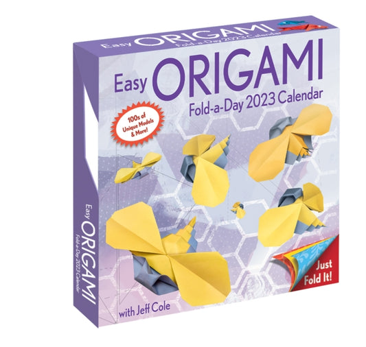 Easy Origami 2023 Fold-A-Day Calendar-9781524873400