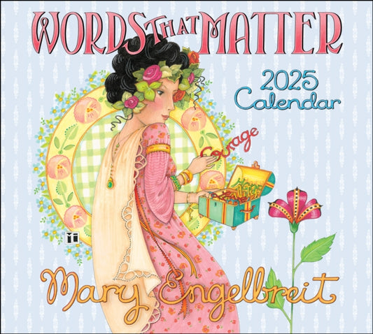 Mary Engelbreit's Words That Matter 2025 Deluxe Wall Calendar-9781524888886