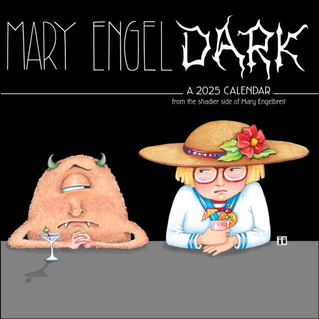 Mary EngelDark 2025 Wall Calendar-9781524888909