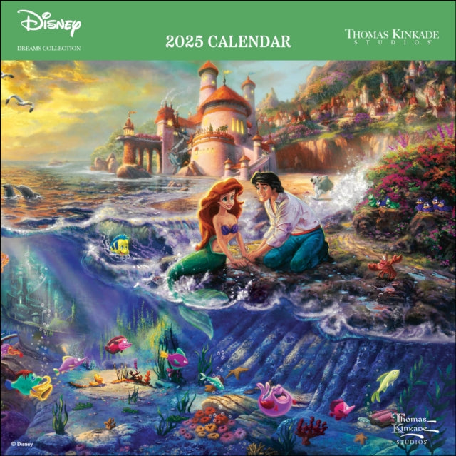 Disney Dreams Collection by Thomas Kinkade Studios: 2025 Mini Wall Calendar-9781524889081