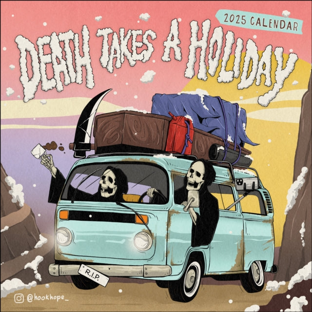 Death Takes a Holiday 2025 Wall Calendar-9781524889357