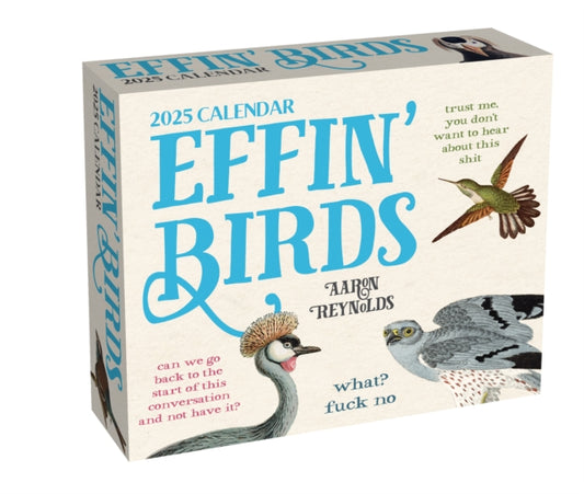 Effin' Birds 2025 Day-to-Day Calendar-9781524889371