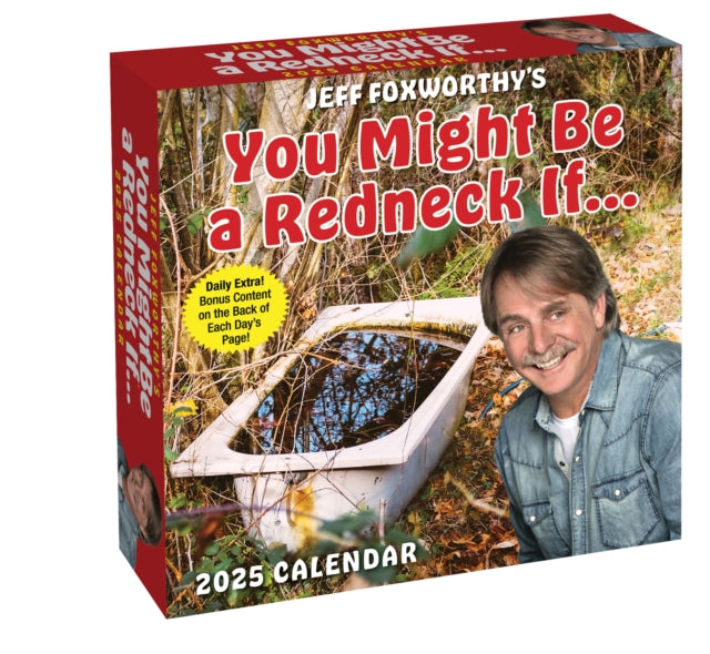 Jeff Foxworthy's You Might Be a Redneck If. . . 2025 Day-to-Day Calendar-9781524889425