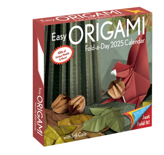 Easy Origami 2025 Fold-A-Day Calendar-9781524890179