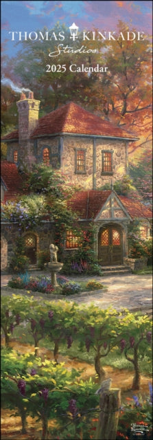 Thomas Kinkade Studios 2025 Slim Calendar-9781524890483