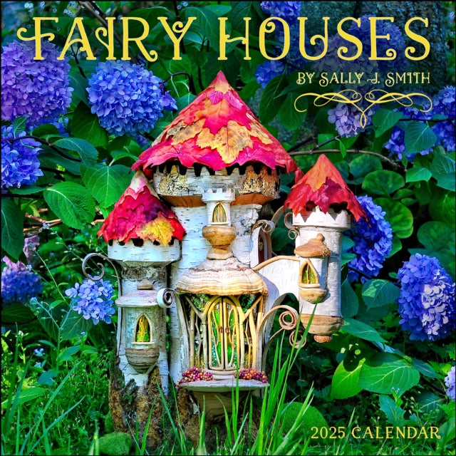 Fairy Houses 2025 Wall Calendar-9781524890889