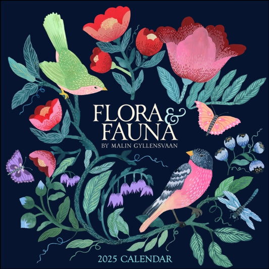 Flora & Fauna by Malin Gyllensvaan 2025 Wall Calendar-9781524890926
