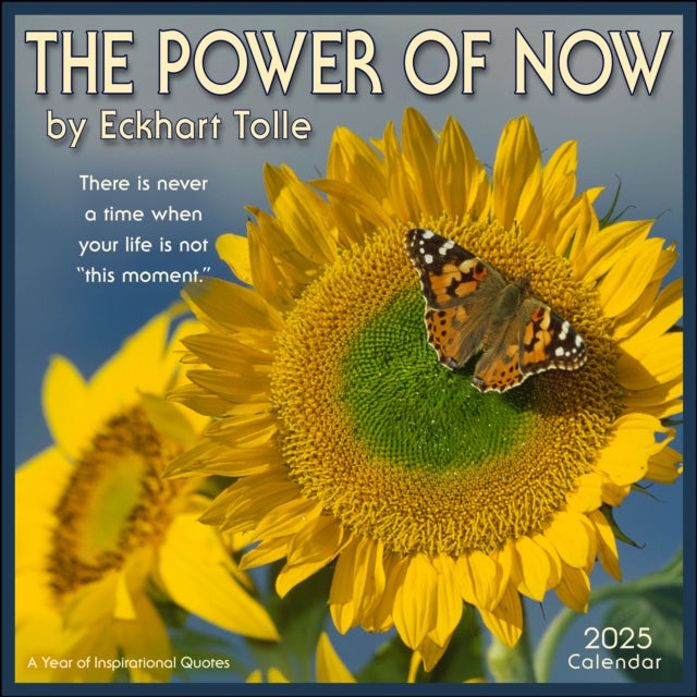 The Power of Now 2025 Wall Calendar : A Year of Inspirational Quotes-9781524891138