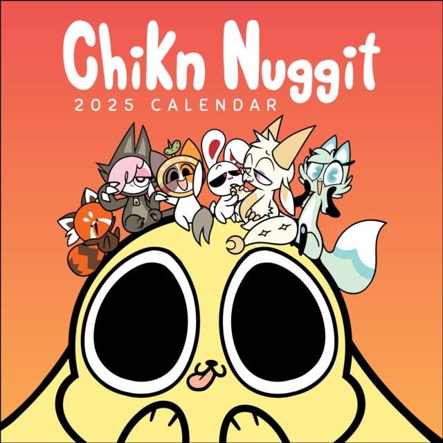 Chikn Nuggit 2025 Wall Calendar-9781524892814