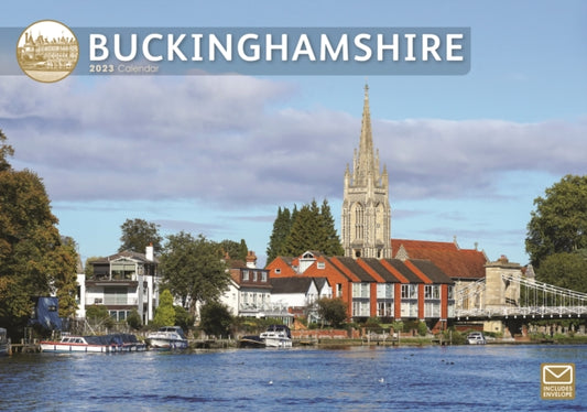 Buckinghamshire A4 Calendar 2023-9781529821413