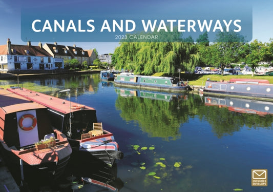 Canals & Waterways A4 Calendar 2023-9781529821451