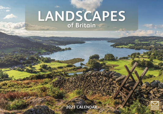 Landscapes of Britain A4 Calendar 2023-9781529821819