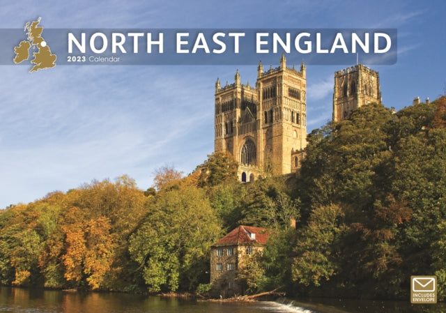 North East England A4 Calendar 2023-9781529821970