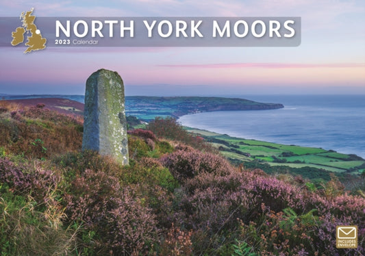 North York Moors A4 Calendar 2023-9781529822014