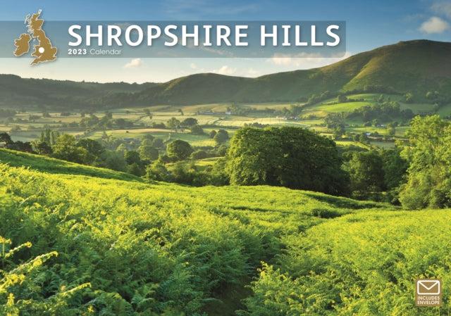 Shropshire Hills A4 Calendar 2023-9781529822175