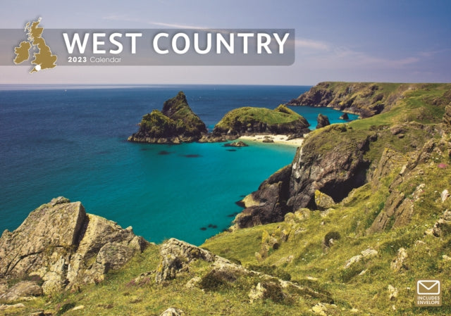 West Country A4 Calendar 2023-9781529822342