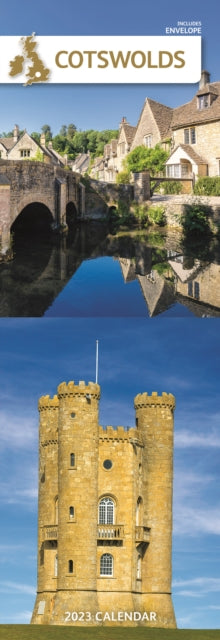 Cotswolds Slim Calendar 2023-9781529822946
