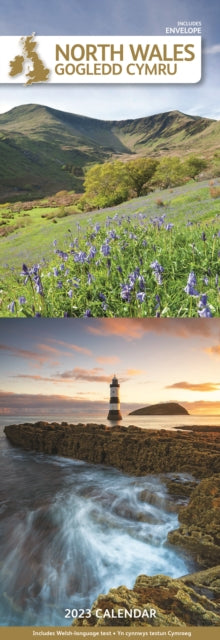 North Wales Slim Calendar 2023-9781529823097