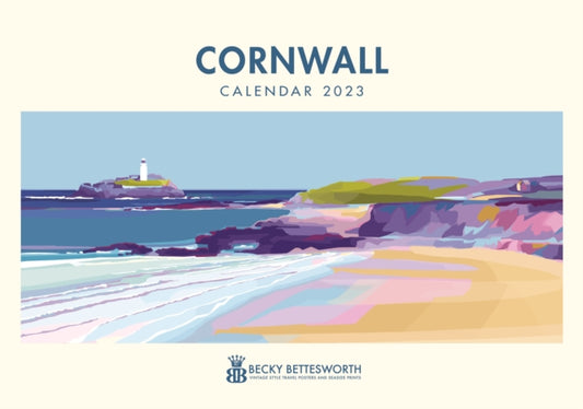 Cornwall, Becky Bettesworth A4 Calendar 2023-9781529823301