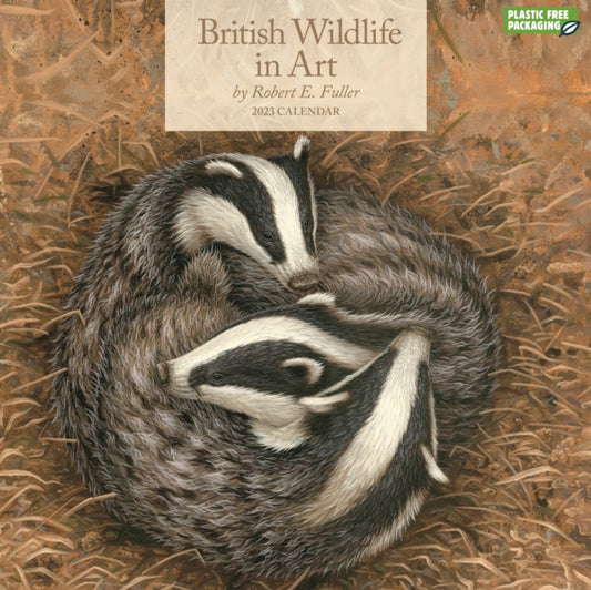 British Wildlife in Art by Robert Fuller Square Wall Calendar 2023-9781529823516