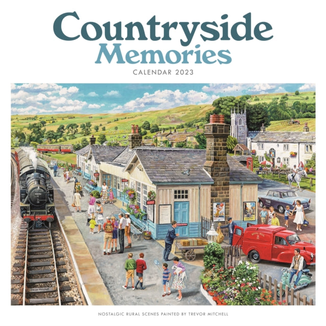 Countryside Memories, Trevor Mitchell Square Wiro Wall Calendar 2023-9781529823523