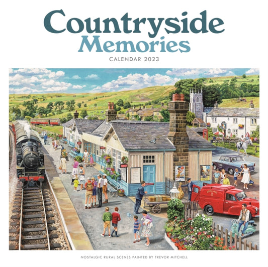 Countryside Memories, Trevor Mitchell Square Wiro Wall Calendar 2023-9781529823523