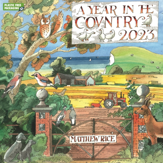 Matthew Rice, A Year in the Country Square Wall Calendar 2023-9781529823530