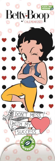 Betty Boop Slim Calendar 2023-9781529823707