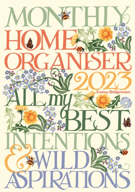Emma Bridgewater All My Best Intentions A3 Planner Calendar 2023-9781529823745