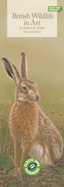 British Wildlife in Art By Robert Fuller Slim Calendar 2023-9781529823851