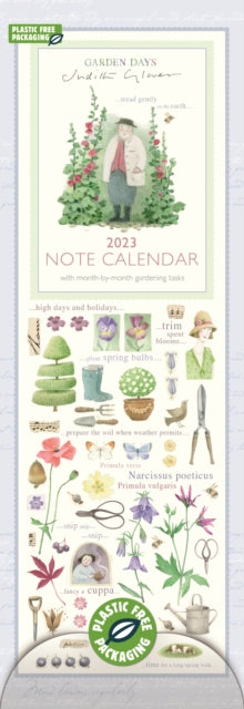 Garden Days Slim Calendar 2023-9781529823882