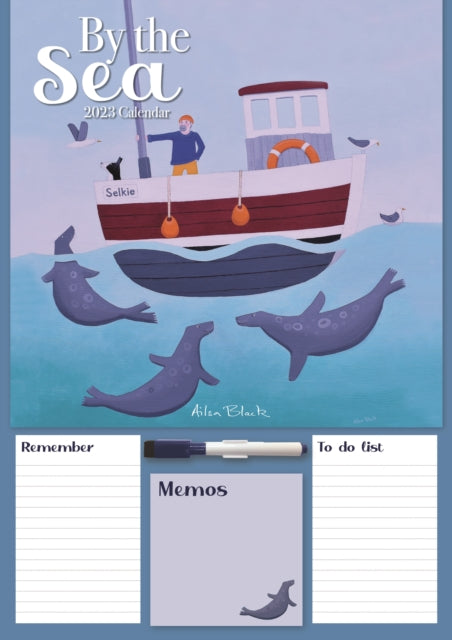 Ailsa Black, By the Sea Family Organiser A3 Planner Calendar 2023-9781529823967