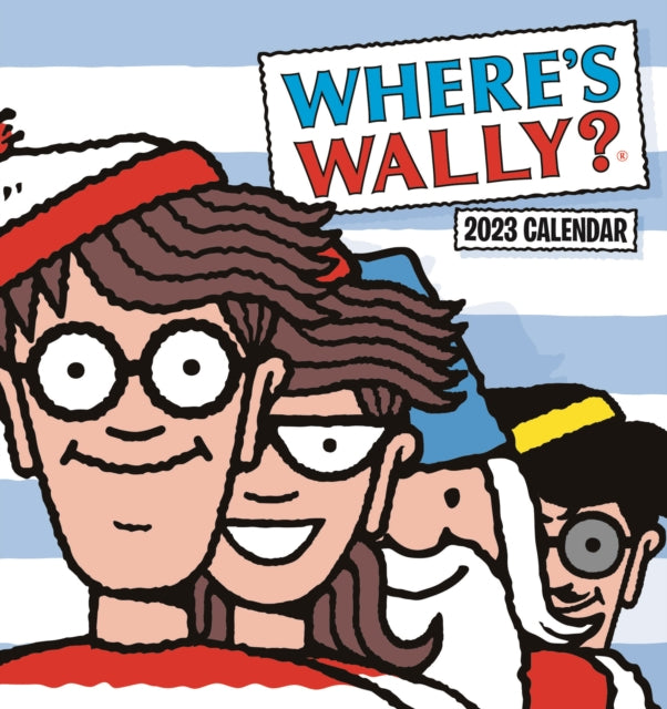 Where's Wally Easel Desk Calendar 2023-9781529824124