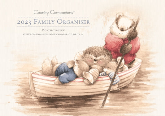 Country Companions Month-to-View A4 Planner Calendar 2023-9781529824261