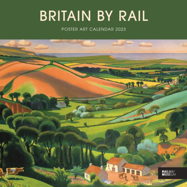 Britain By Rail National Railway Museum Square Wiro Wall Calendar 2023-9781529824568