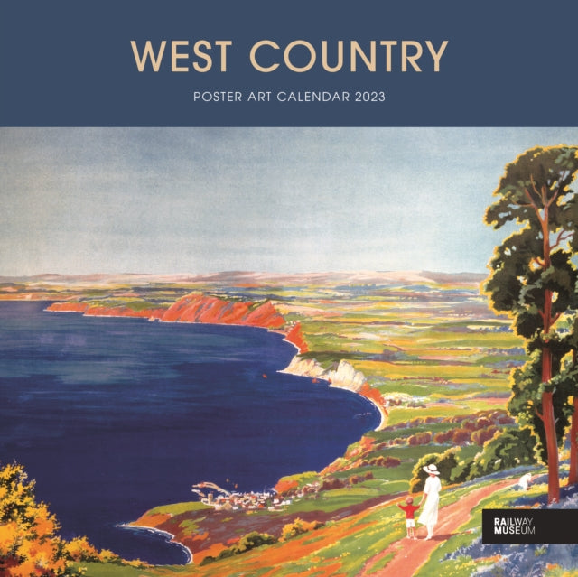West Country Poster Art National Railway Museum Square Wiro Wall Calendar 2023-9781529825008