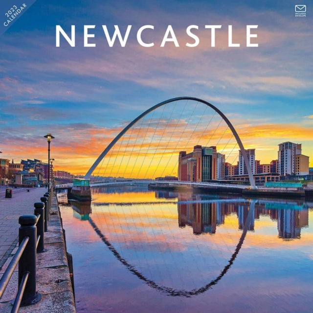 Newcastle Square Wall Calendar 2023-9781529825060
