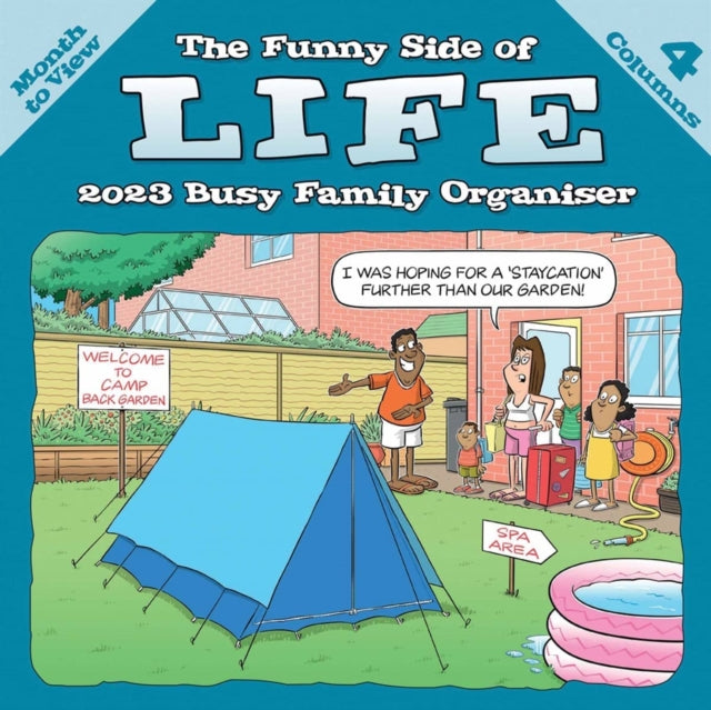 Funny Side of Life Square Wiro Wall Planner Calendar 2023-9781529825343
