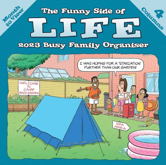 Funny Side of Life Square Wiro Wall Planner Calendar 2023-9781529825343