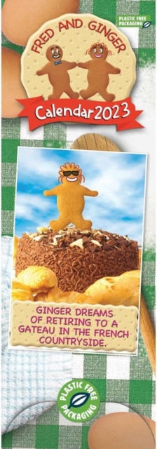 Fred & Ginger Slim Calendar 2023-9781529825374