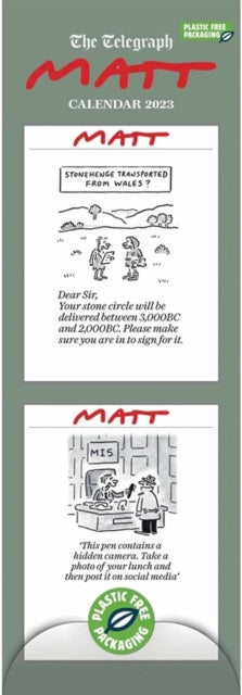 Matt Slim Calendar 2023-9781529825398