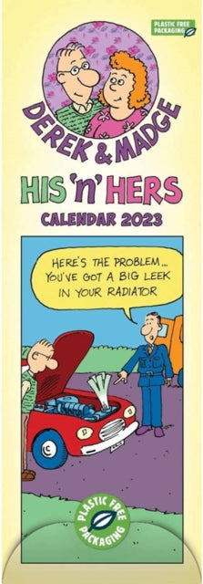 Derek & Madge His n Hers Slim Planner Calendar 2023-9781529825404